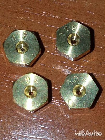 Жиклёры газовой плиты 