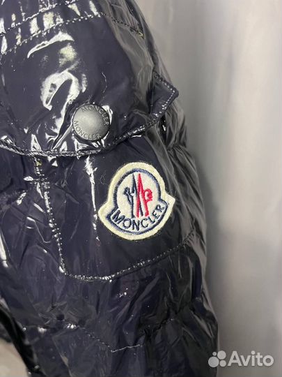 Пуховик глянцевый Moncler