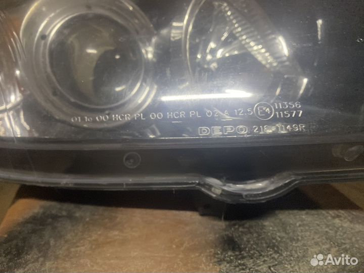 Фара правая mazda 3 bk