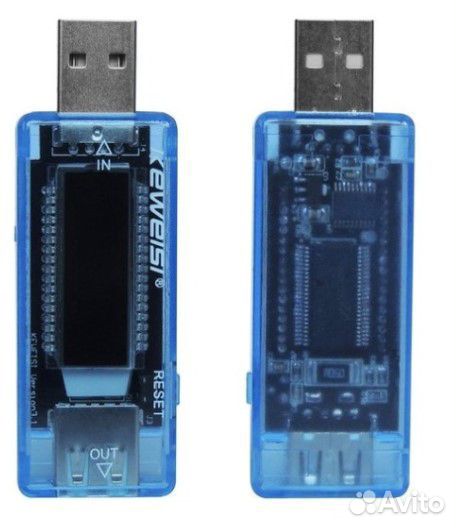 Вольтметр и амперметр USB тестер