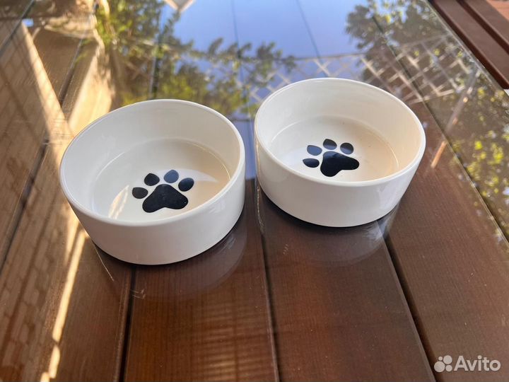 Миска для животных керамическая