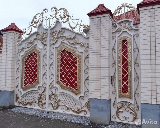 Кованые ворота и заборы