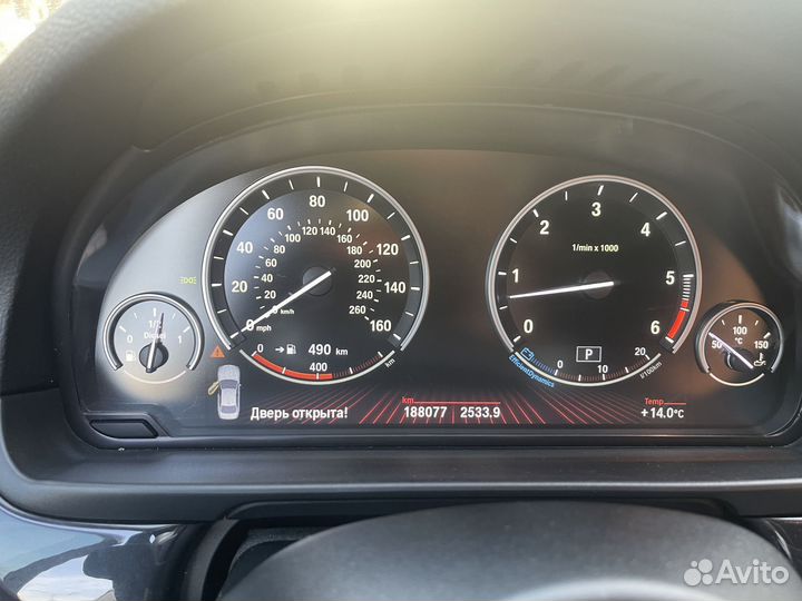 Панель приборов black BMW F10 F25 F15 F12 бензин