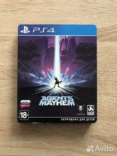 Agents of mayhem steelbook ps4