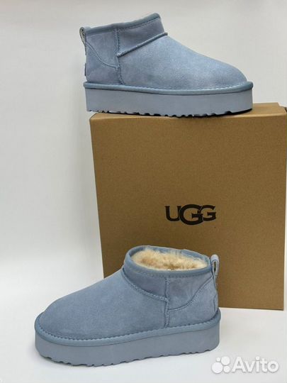 Угги Ugg из натуральной замши и овчины