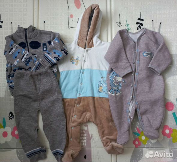Пакет летней одежды для мальчика 74 размер