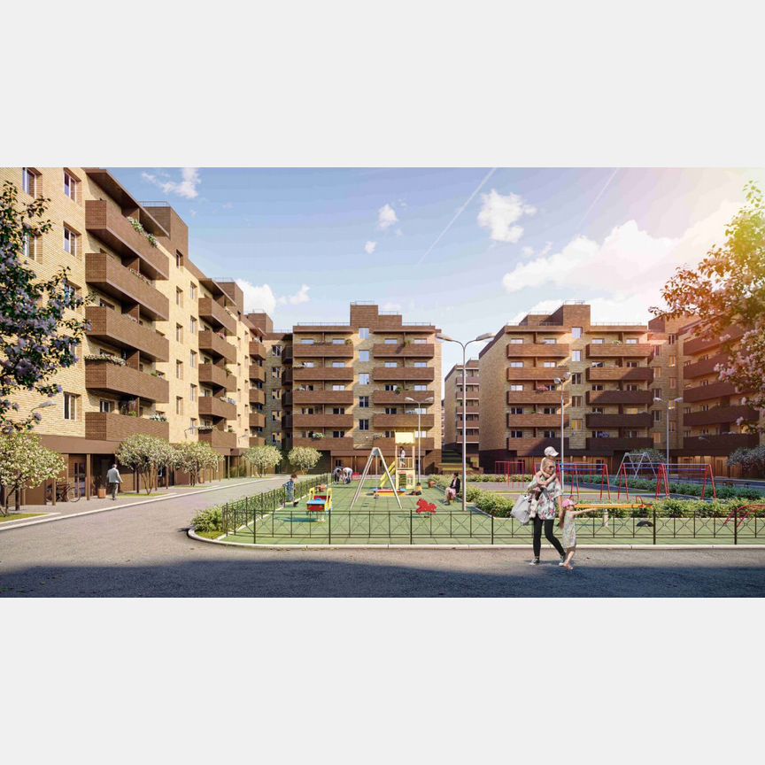 1-к. квартира, 38,5 м², 3/5 эт.