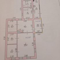 Дом 76,6 м² на участке 5,6 сот.