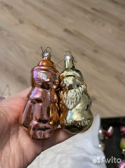 Елочные игрушки Советские
