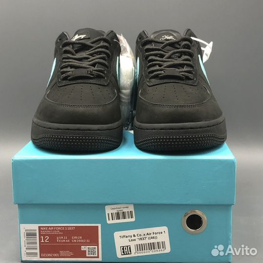 Кроссовки Tiffany & Co. X Air Force 1 Low '1837'