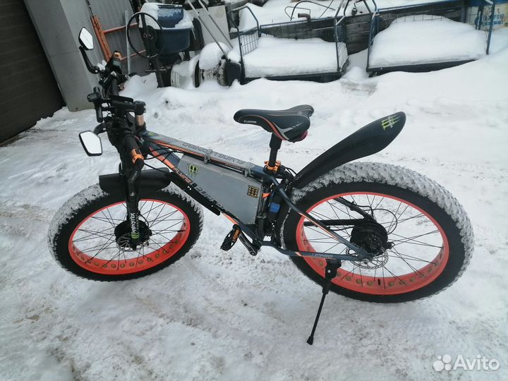 Электровелосипед фетбайк полный привод