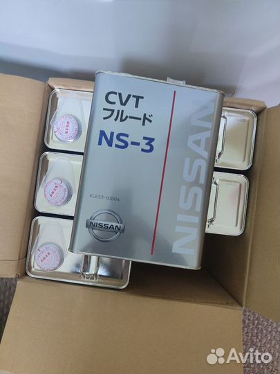 Масло трансмиссионное Nissan NS-3 CVT Fluid, 4л