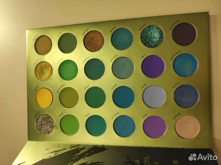 Тени палетка
