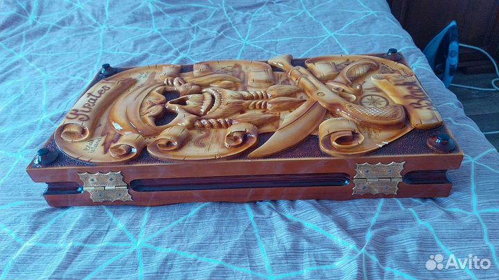 Нарды со стеклом