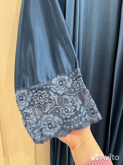 Халат домашний шёлковый