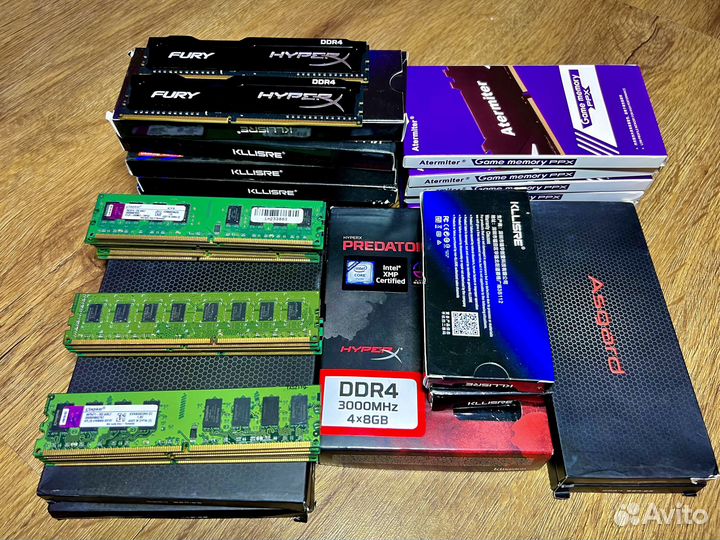 Озу: DDR2 /DDR3 /DDR4 /DDR5