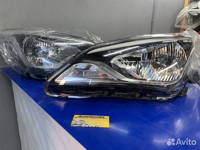 Передние фары на hyundai solaris 2015-2017