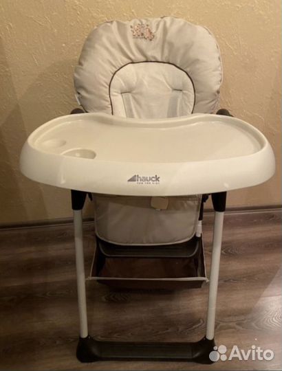 Стульчик для кормления и шезлонг 0+ hauck 2в1