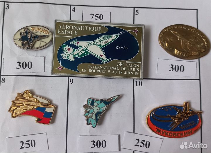 Значки авиация