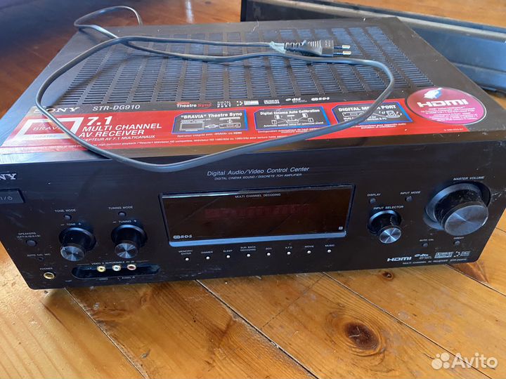 Ресивер, Усилитель sony str-dg910