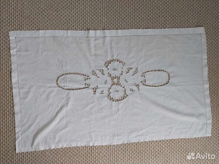 Салфетка дорожка винтажная ручное кружево ришелье