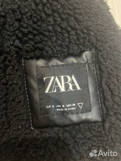 Дубленка женская Zara