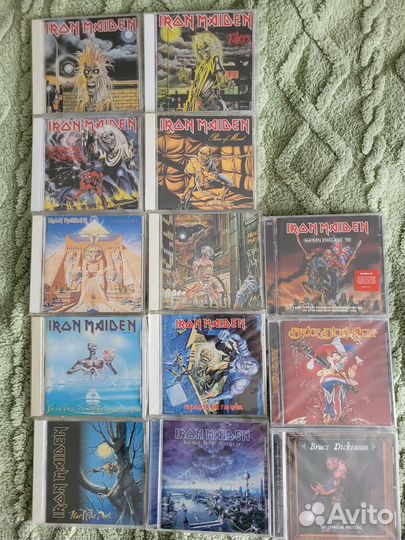 CD диски Iron Maiden(японские )