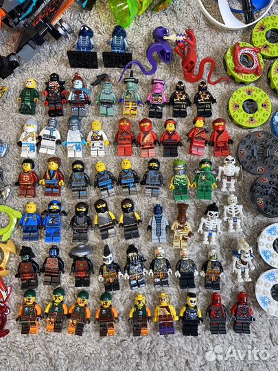 Lego Ninjago минифигурки нинзяго minifigures