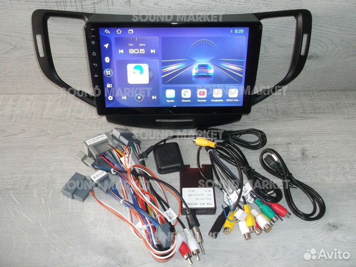 Магнитола 2DIN Honda Accord 8 Android GPS WiFi