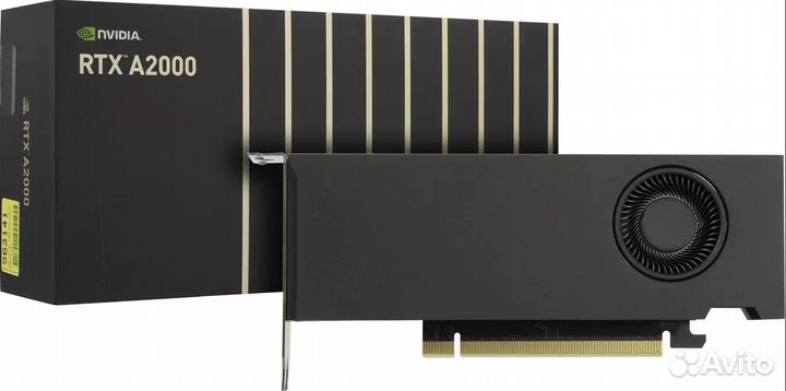 Новые видеокарты nvidia RTX A2000 6GB 12GB