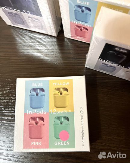 Беспроводные наушники InPods 12 (цвета)