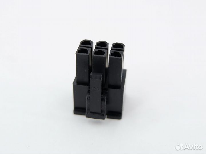 Коннектор Molex 5557-2 2x3Pin Type2 Mx4.2mm 1шт