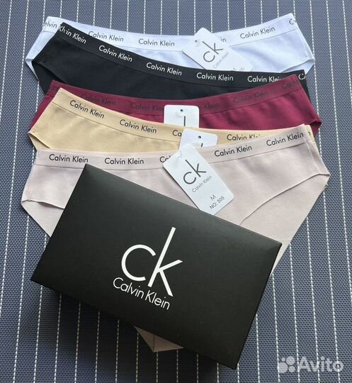 Трусы женские бесшовные Calvin Klein