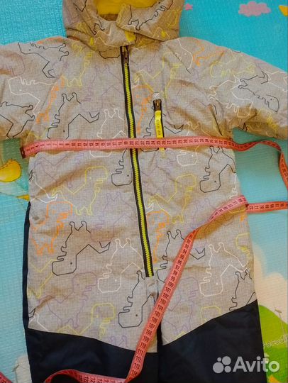 Зимний комбинезон для мальчика 92