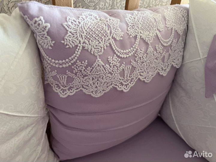 Бортики в детскую кроватку