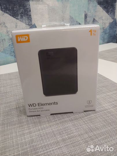 Жёсткий диск WD Elements- 1TB