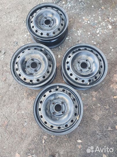 Диски штампованные r14 4х100 тзск