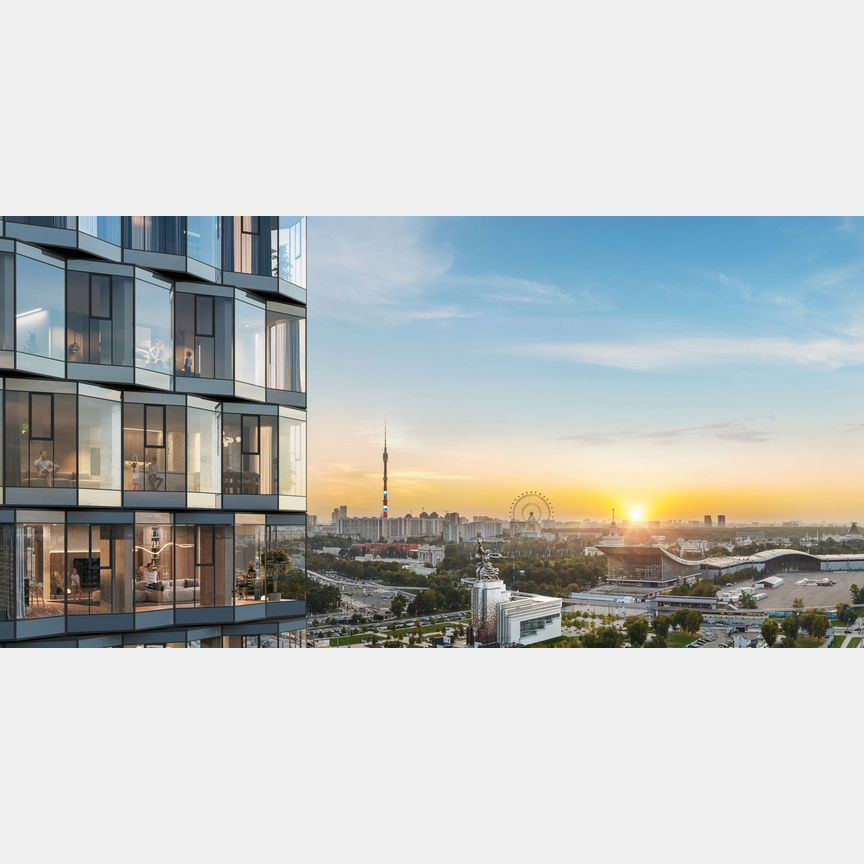 2-к. квартира, 58,1 м², 4/24 эт.