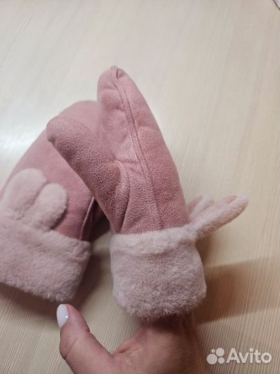 Варежки зимние детские