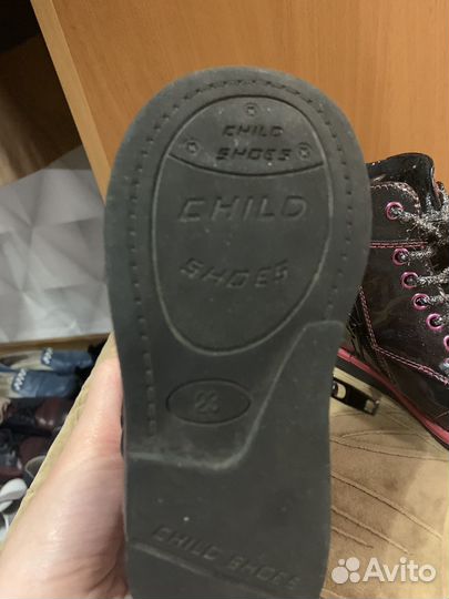 Обувь демисезон для девочки