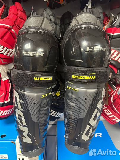 Щитки хоккейные CCM Tacks XF Pro/XF Размер SR