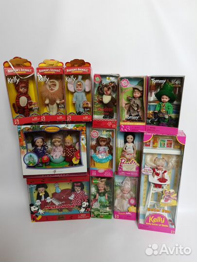 Обновлено. Келли и Томми Барби 90-х-2016г