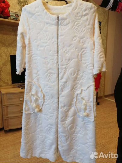 Халат плюшевый