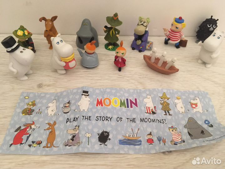 Киндер сюрприз Ландрин Муми Тролли Moomin