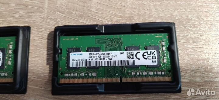 Samsung DDR4 M471A5244CB0-CW для ноутбука 8GB