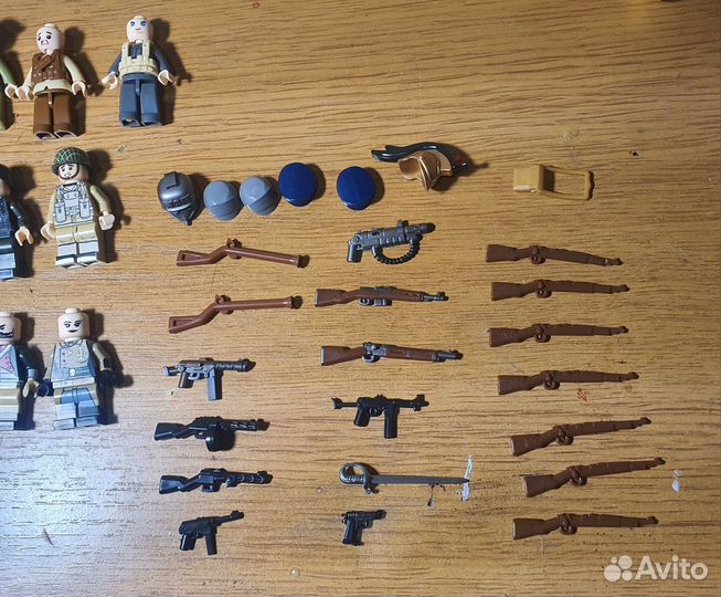 Lego - фигурки, аксессуары, оружие