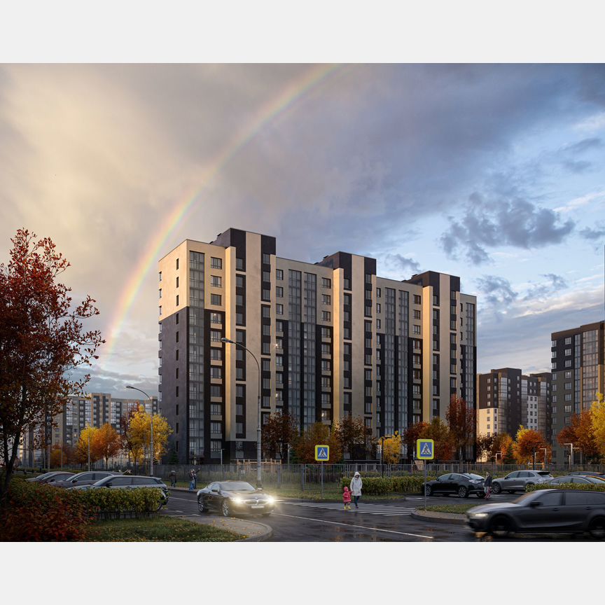 1-к. квартира, 37,7 м², 11/12 эт.