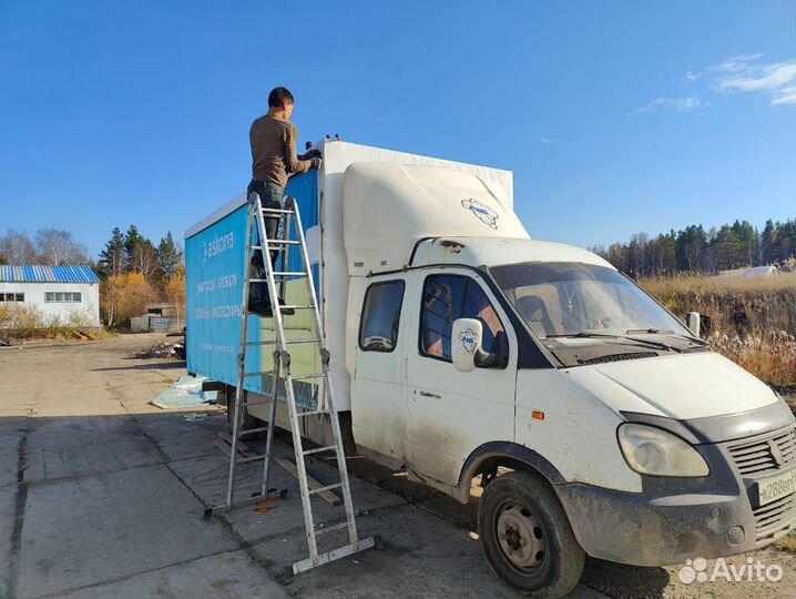 Тент и каркас на грузовой автомобиль Газель