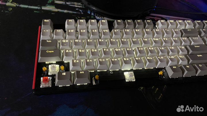 Кастомная механическая клавиатура hexgears GK707