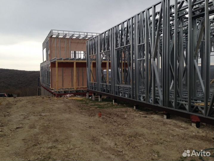 Лстк каркас мини-гостиницы